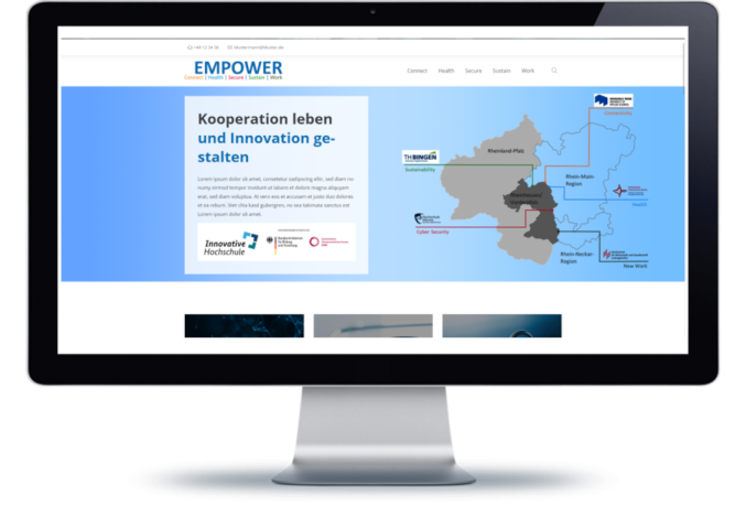 Kundenbeispiel in Contao by iMi digital - Empower RLP