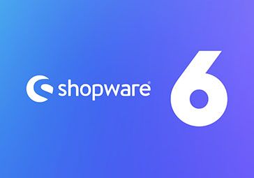 Logo von Shopware 6, einer beliebten E-Commerce-Plattform. iMi digital ist auf die Einrichtung, Anpassung und Verwaltung von Shopware-Onlineshops spezialisiert.