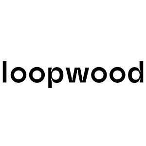 Logo von Loopwood, einem Hersteller von Holz- und Holzwerkstoffen, präsentiert auf der Seite der Online-Marketing-Agentur IMI, die digitale Lösungen für Unternehmen wie Loopwood bietet.