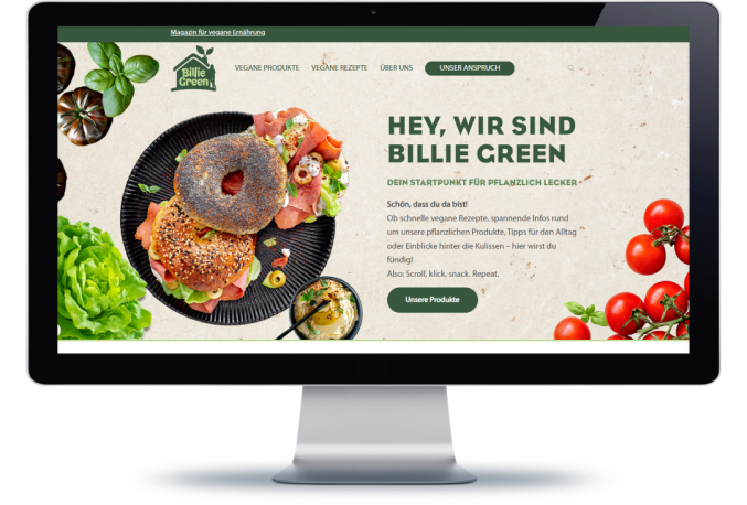 Kundenbeispiel in Contao by iMi digital - Billie Green Kundenbeispiel in Contao by iMi digital - Billie Green